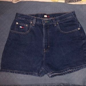 Tommy Hilfiger VINTAGE Dark Denim Shorts